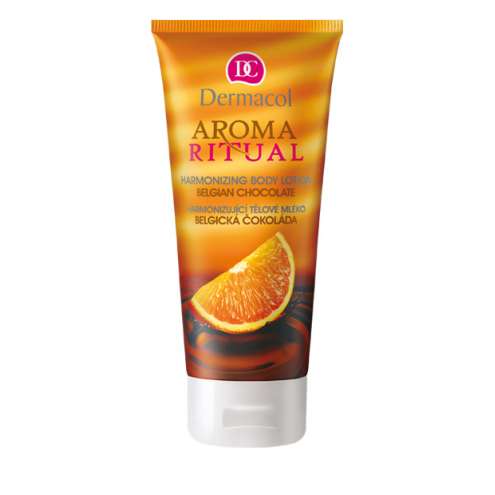DERMACOL Aroma Ritual - Молочко для тела с ароматом шоколада и апельсина, 200 мл